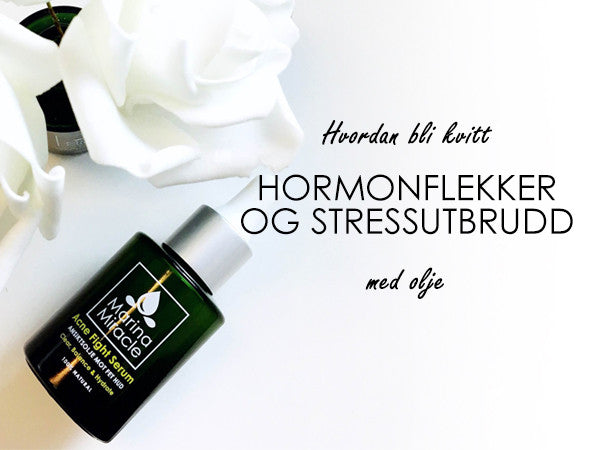 Hormonflekker hvordan bli kvitt dem med naturlig økologisk hudpleie