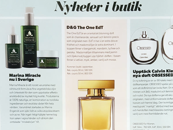 Daisy Beauty Professional forteller om Marina Miracle