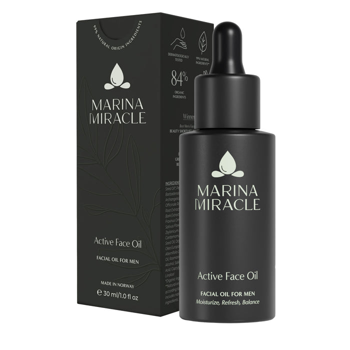 Active Face Oil - For men - 30 ml