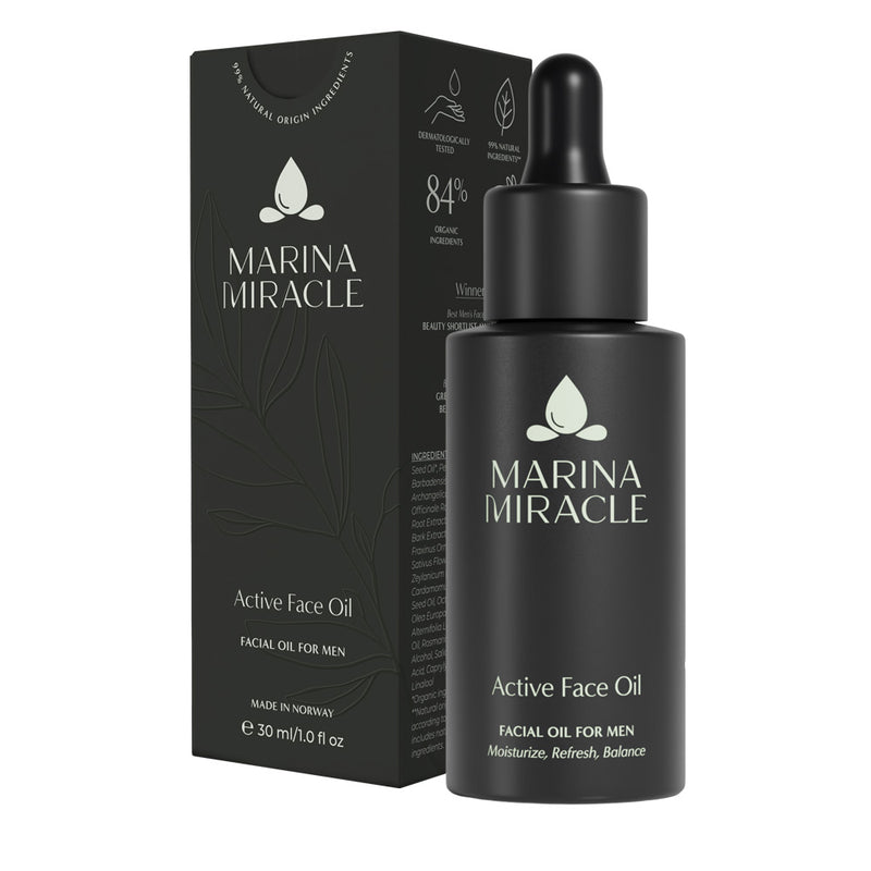 Active Face Oil - For men - 30 ml